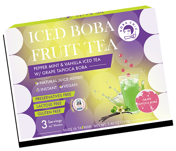 Pepper Mint Vanilla Boba Iced Tea Kit