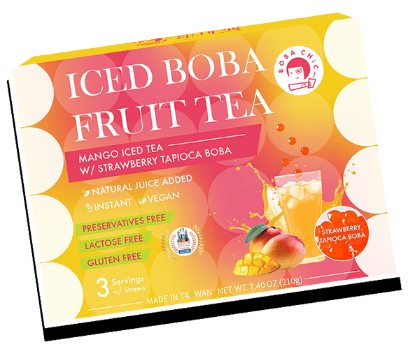 Mango Boba Iced Tea
