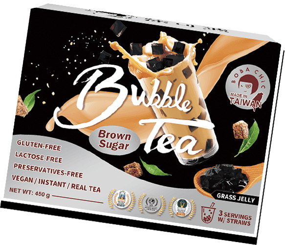Brown Sugar Grass Jelly Milk Tea Kit