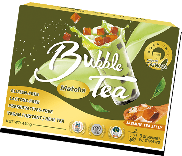 Matcha Jelly Milk Tea Kit