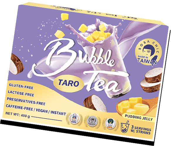 Taro Pudding Jelly Milk Tea Kit