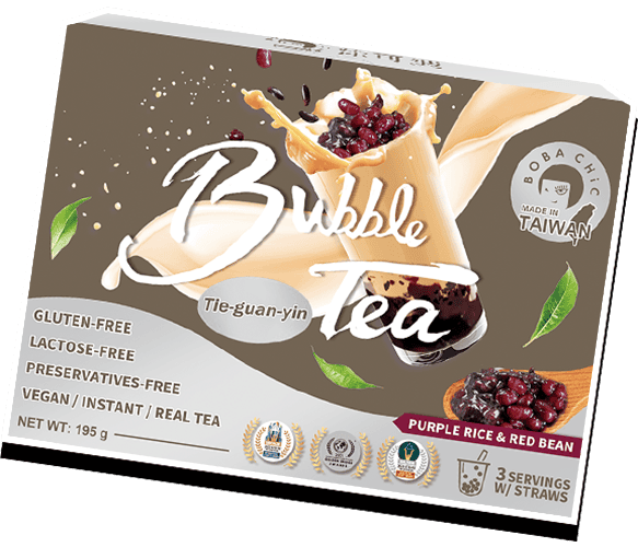 Tei-Guan-Yin Red Bean&Purple Rice Milk Tea Kit
