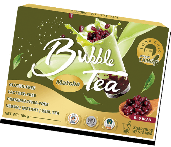Matcha Red Bean Milk Tea Kit