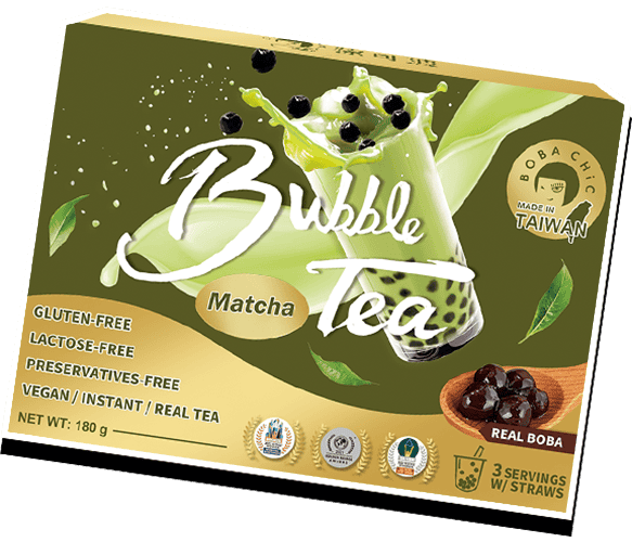 Easy-to-Made Matcha Bubble Tea Kit | BOBA CHiC