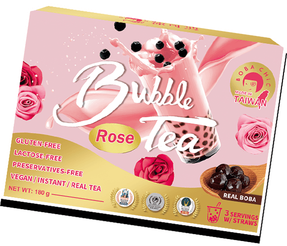 Rose Bubble Tea Kit