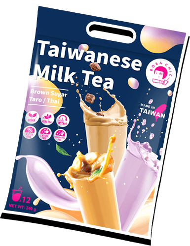 Brown Sugar + Taro + Thai milk tea