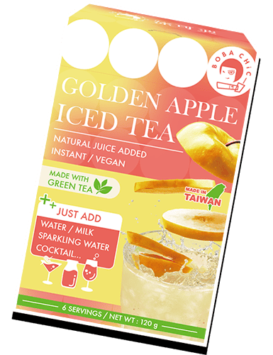 Golden apple iced tea