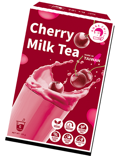 Instant Cherry milk tea