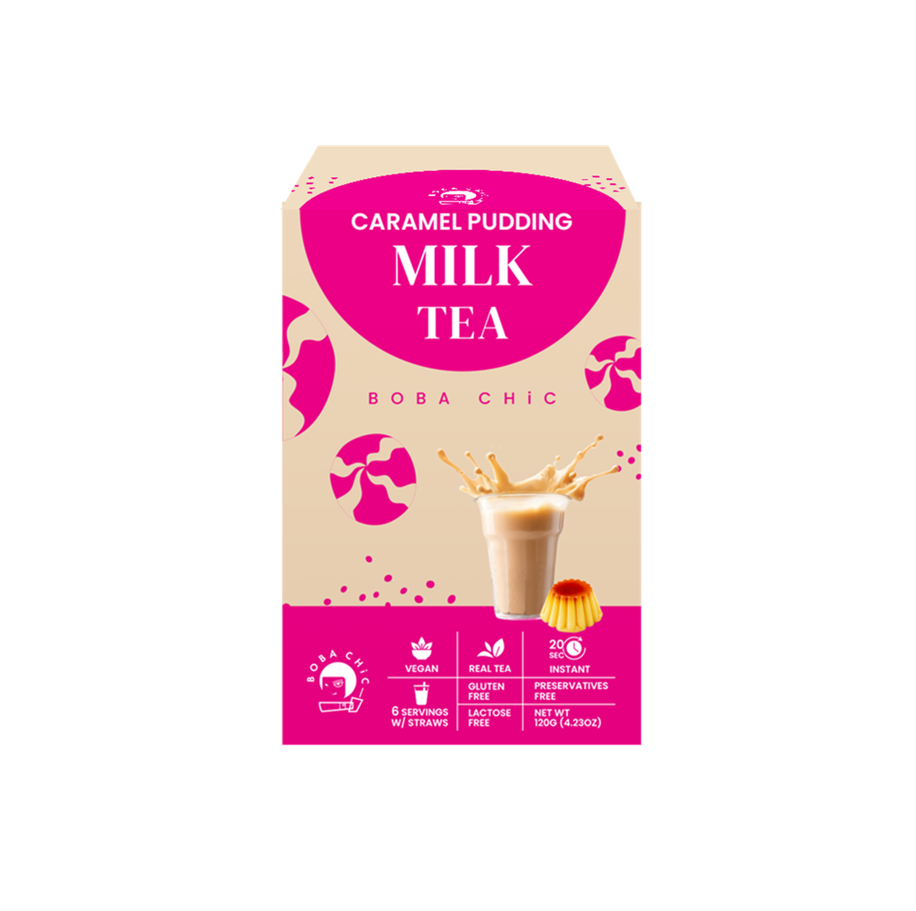 Caramel Pudding Milk Tea