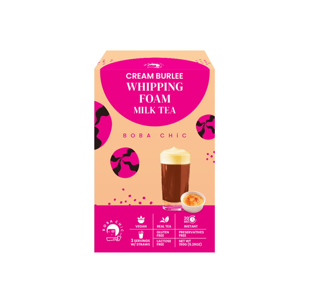 Cream Burlee Foam Milk Tea