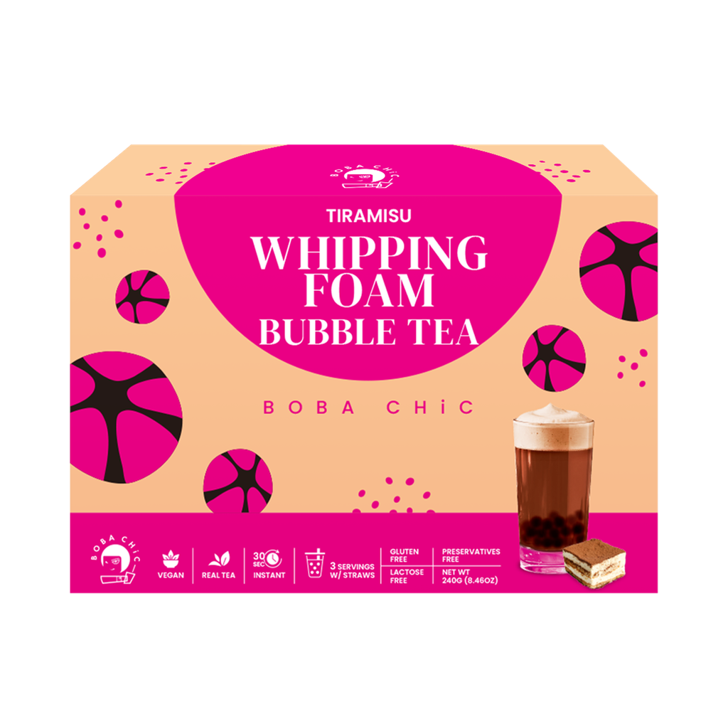 Tiramisu Foam Bubble Tea