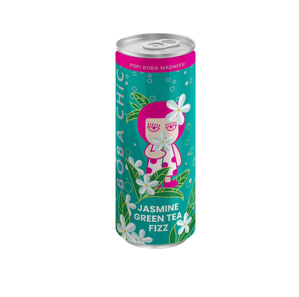茉香綠茶氣泡飲 