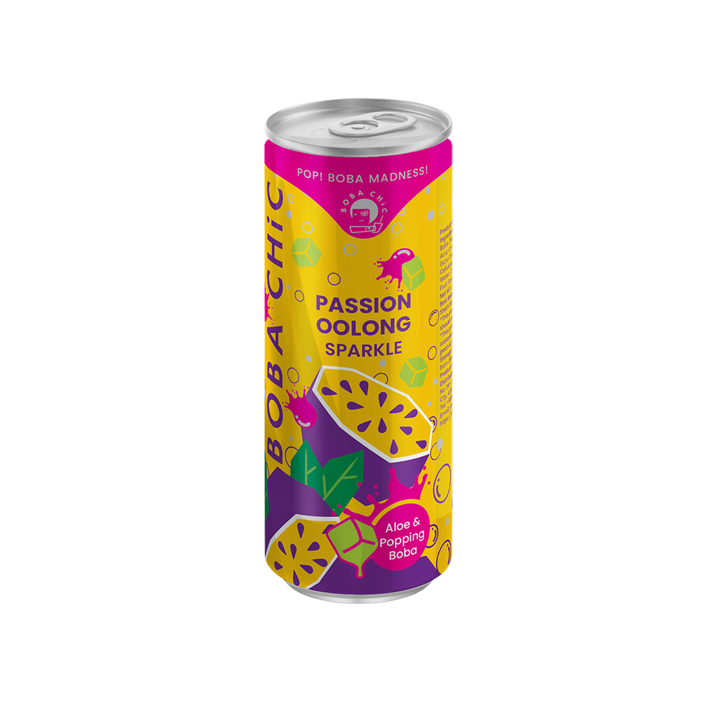Passion Oolong Aloe & Popping Boba Sparkle