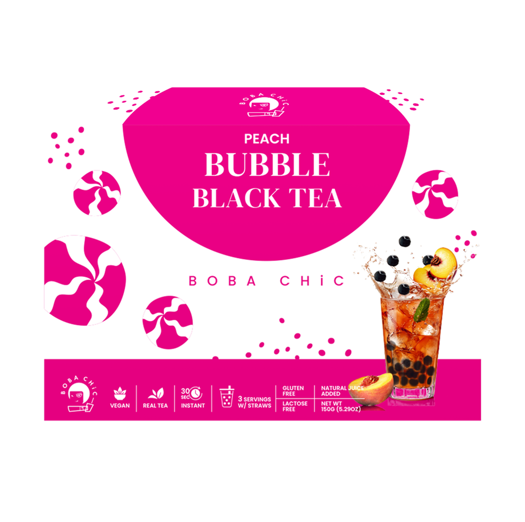 水蜜桃珍珠紅茶