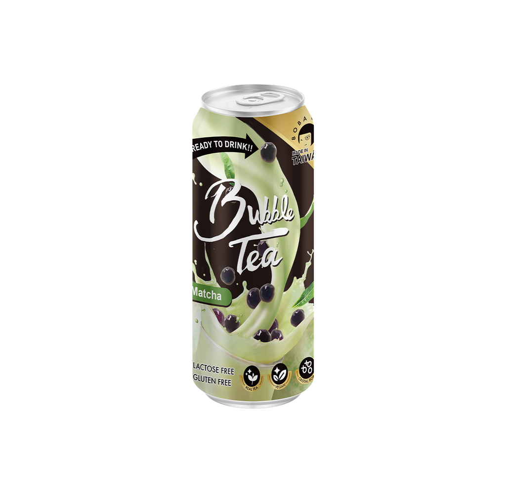 罐裝抹茶珍珠奶茶