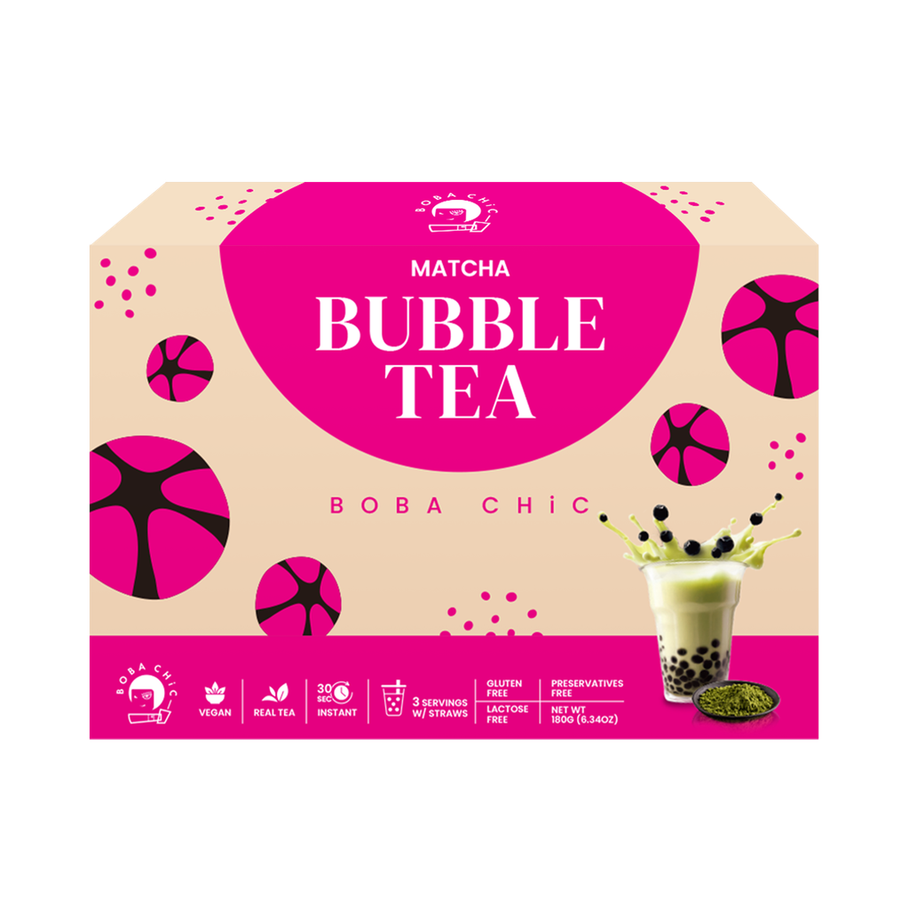 抹茶珍珠奶茶