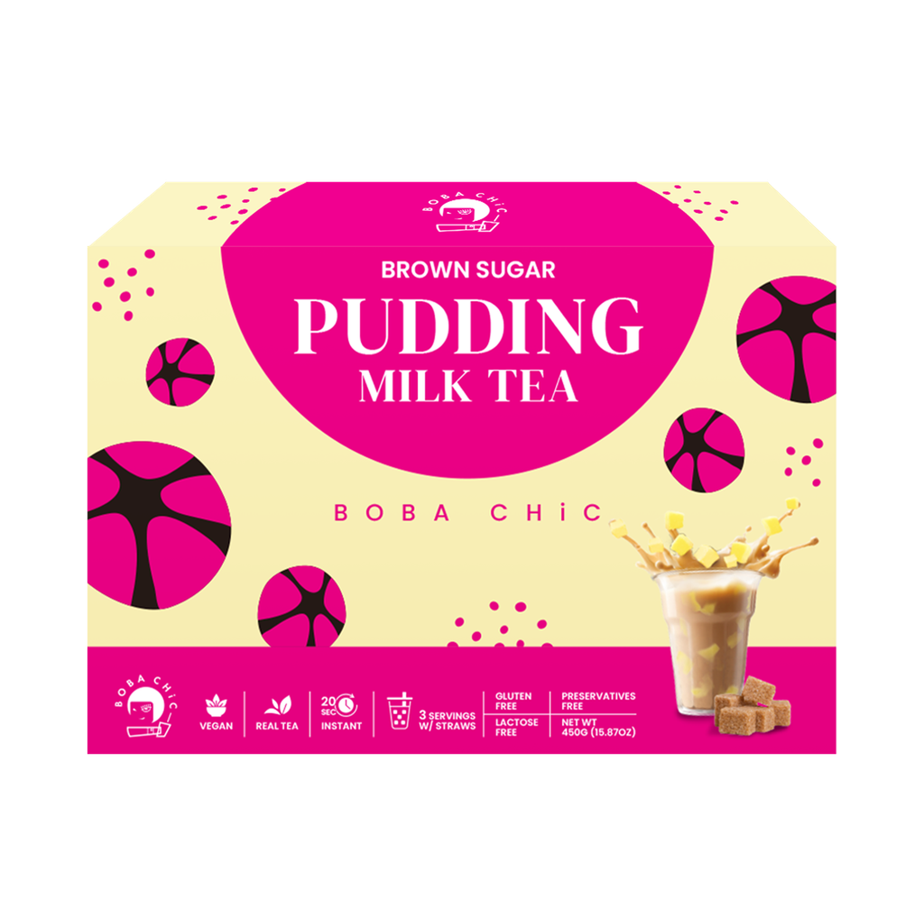 Brown Sugar Pudding Milk Tea