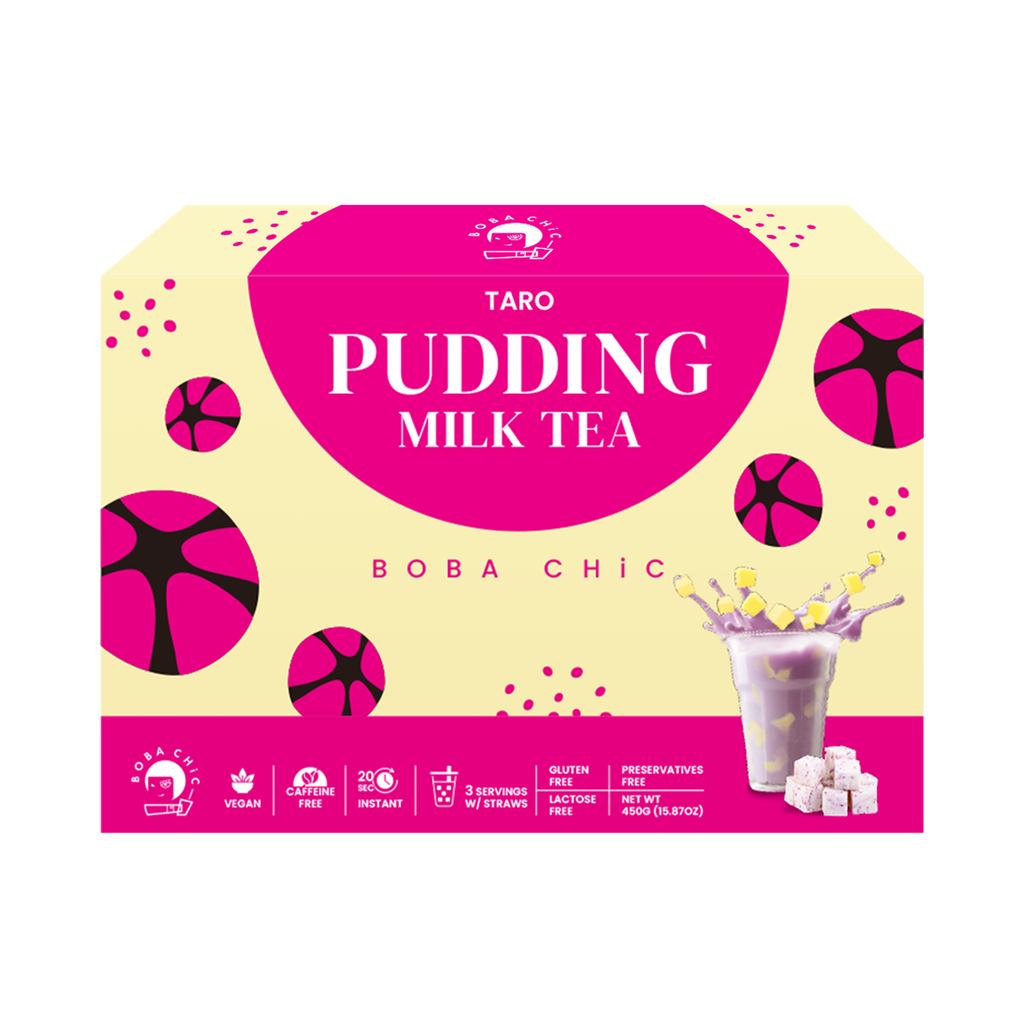 Taro Pudding Milk Tea
