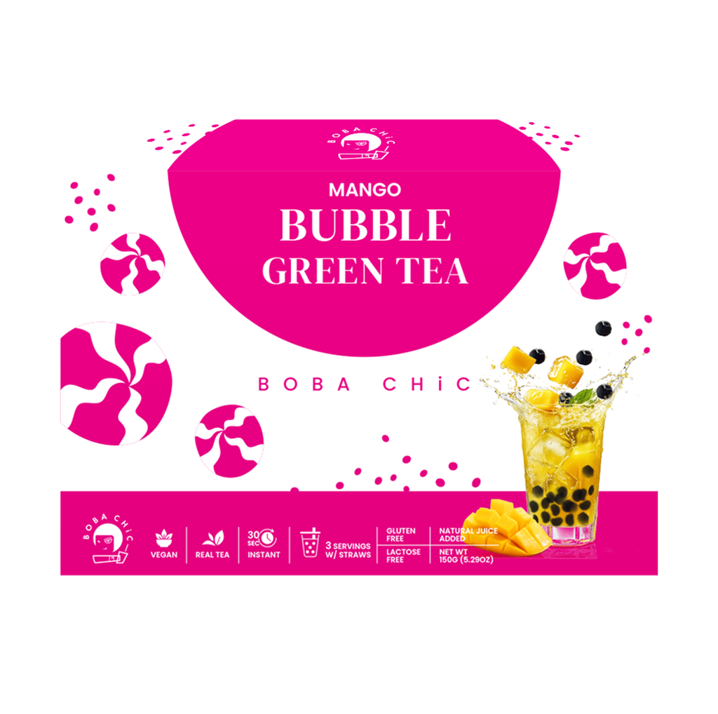 Mango Bubble Green Tea