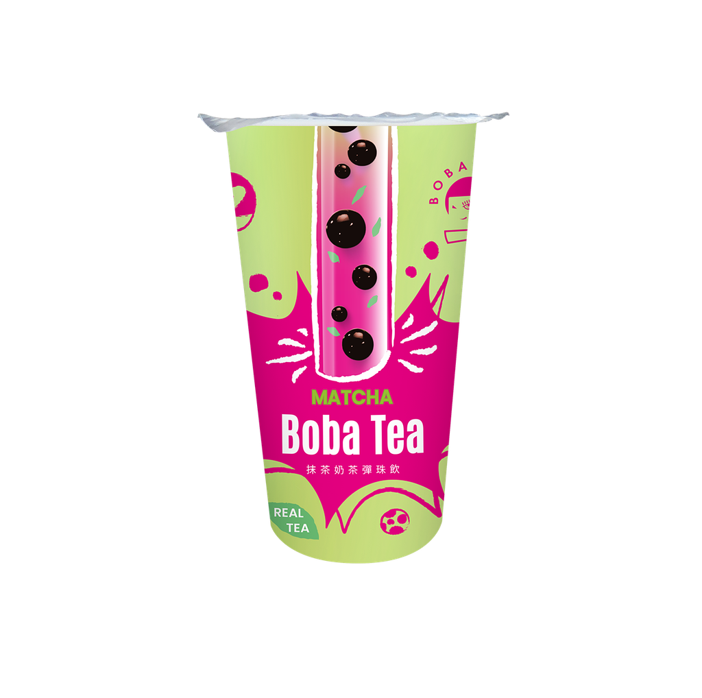 抹茶珍珠奶茶